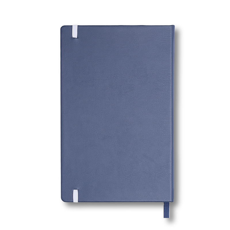 Notebook Hard Blue Navy Blue - Hard Cover Notebook – Catalina Sánchez